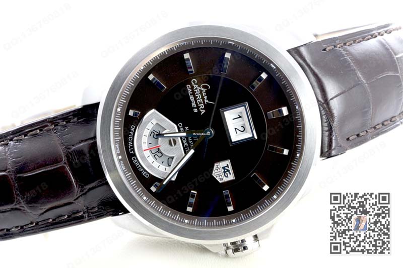 【1:1精品】豪雅超級卡萊拉系列Grand Carrera Gmt Calibre 6 機械腕表WAV511A.FC6224